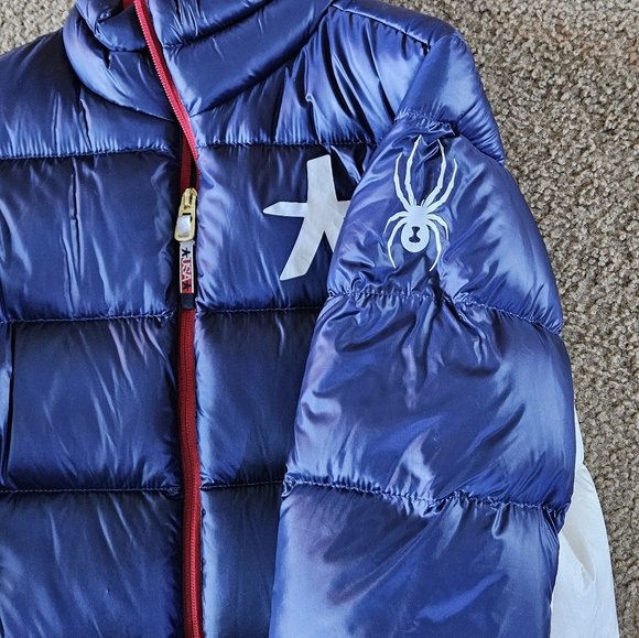 Spyder Haze USA GLORY down jacket size small - Picture 4 of 7